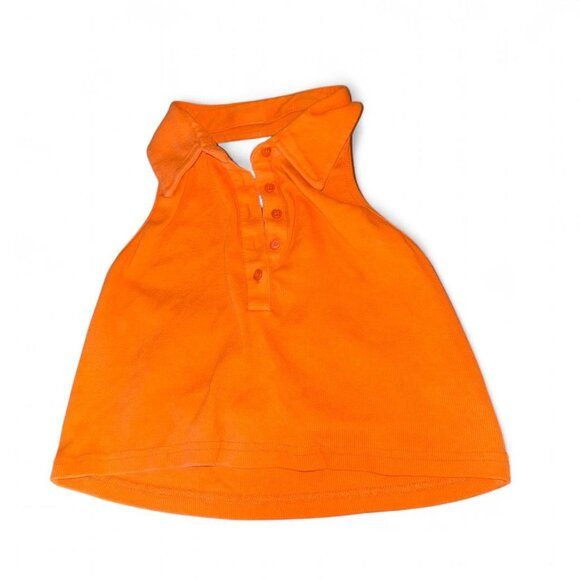 orange backless halter top - Picture 1 of 3